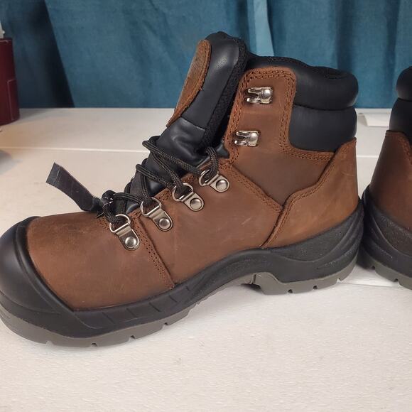 Gopcore Hiking Work Boot Waterproof Leather Composite Toe Rocky Size W6.5 NWOT - Picture 3 of 16